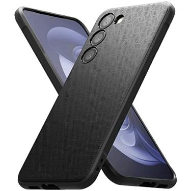 Imagem de Ringke Capa Onyx para Samsung Galaxy S23 Plus [sensação boa na mão], resistente a óleo e sujeira, proteção aprimorada da lente da câmera, aderência confortável, antiderrapante, capa leve - preta
