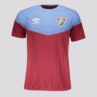 Imagem de Camisa Umbro Fluminense Treino 2023 Vinho