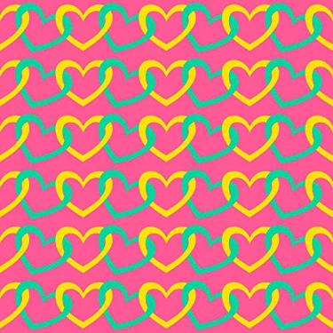 Imagem de Papel de Parede Cadeado de coração