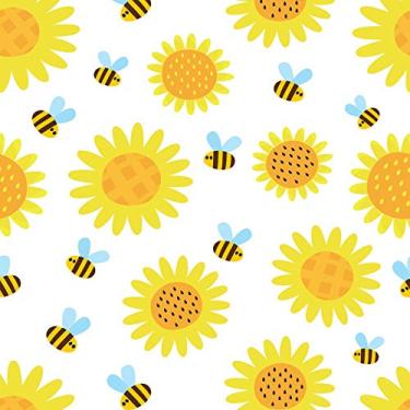 Imagem de Papel de Parede Girassol Infantil 57x270cm