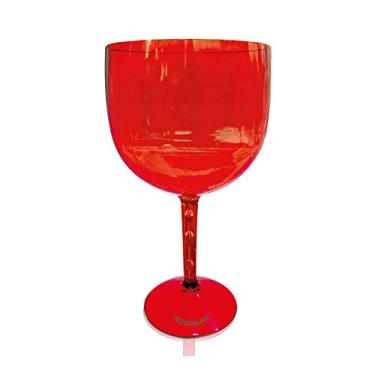 Imagem de Taça Gin Vermelho Translúcido Acrílico Ps KrystalON