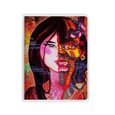 Imagem de Caderno de arte abstrata da Disillusionment, capa de goma