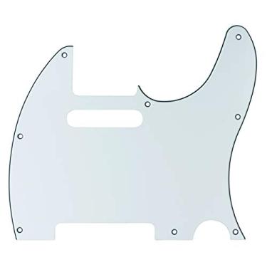 Imagem de Escudo Dolphin 2355 Branco com 1 Camada para Guitarra Telecaster
