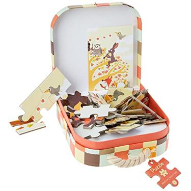 Imagem de Quebra-Cabeça Na Maletinha Animais Da Floresta, Kroom, Colorido