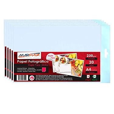 Imagem de Papel Fotográfico Dupla Face 230g A4 210x297 Marpax 1000Fls