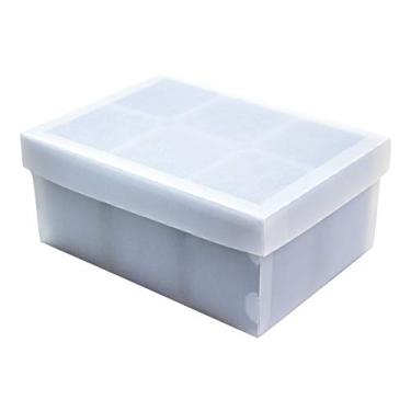 Imagem de Caixa Organizadora de Objetos com 6 Porta Objetos, Protea 2193.B.0004, Azul Claro