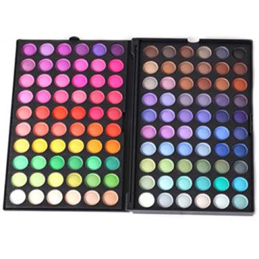 Imagem de 120 Makeup Color Pro 5 Tipo Moda Eyeshadow Palette Shimmer Eye Shadow Set (120-05)