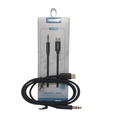 Imagem de Cabo Adaptador De Áudio P2 X Type C Para Celular Oberon - Or-Cc05