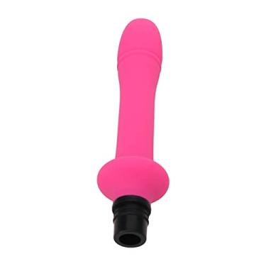 Imagem de Cabeça de Pistola de Massagem, Cabeça Massageadora de Fáscia de Silicone à Prova D'água, Superfície Brilhante, Massageador de Músculo Macio, Cabeça de Substituição, Acessório
