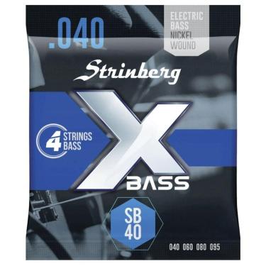 Imagem de Encordoamento Strinberg Para Contra Baixo SB40 - 4 Cordas