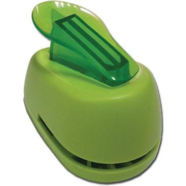Imagem de Furador Jumbo Alavanca EVA Borboleta Toke e Crie, Verde/Off White