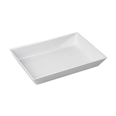 Imagem de Travessa Retangular Melamina 30cm Branca - A/casa