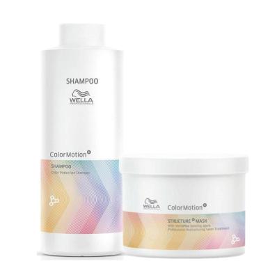 Imagem de Kit Wella Color Motion Shampoo E Máscara