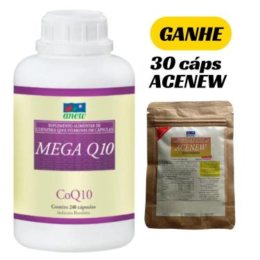 Imagem de MEGA Q10 ANEW 240 CAPS + 30 CAPS ACENEW ANEW 