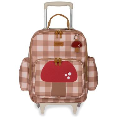 Imagem de Mochila de Rodinhas MasterBag Cogumelo Caramelo