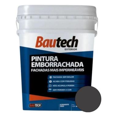 Imagem de Tinta Elástica Bautech Grafite 20kg - Resistente e Impermeável