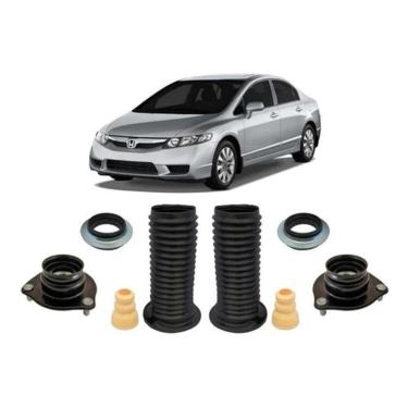 Imagem de Kit Batente Amortecedor Dianteiro Honda New Civic 06 / ...