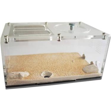 Imagem de Vila de insetos emendável, ninho de formiga, acrílico, fazenda, casa de formiga, formigueiro, oficina de animais de estimação, 15 * 10 * 6.5cm, a