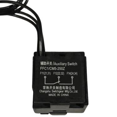Imagem de Contato Auxiliar P/ Disjuntor CM5-630HU LEFT FFC1/CM5-250Z – Changshu Changshu