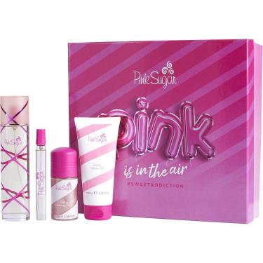 Imagem de Açúcar Rosa Set-Edt Spray 3.4 Oz & Shimmering Perfume Roll-O