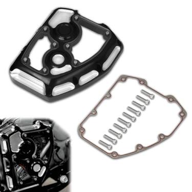 Imagem de Para Harley Clarity Cam Cover CNC Twin Cam Touring Electra Glide Road King Breakout Dyna Softail 2001-2017 Motocicleta