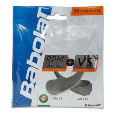 Imagem de Babolat Pacote combo RPM Blast 17 Plus VS 16 Corda de tênis