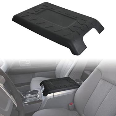 Imagem de LDETXY Capa de apoio de braço de console central para Ford F-150 2009-2014, cobertura de descanso de braço, almofada de console central, capas protetoras de caixa para Ford F150 XL XLT STX 2009-2014, acessórios - versão de console