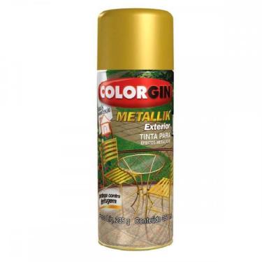 Imagem de Spray Colorgin Metalik Ouro 350ml  52