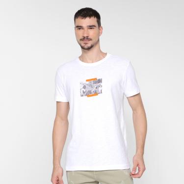 Imagem de Camiseta Osklen Estampada Masculina-Masculino