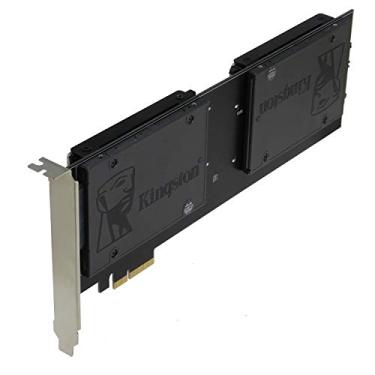 Imagem de Sedna - PCIe 4X - Quad 2,5 polegadas SATA SSD RAID cartão controlador (RAID 0/1/10) Marvell HyperDuo Technology (com circuito de alimentação embutido, não precisa de conector de alimentação SATA)