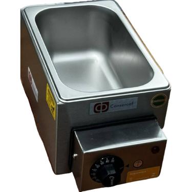 Imagem de Derretedeira de Chocolate 1 Cuba 2,5 Kg Linha Industrial Banho-Maria Multiuso Consercaf