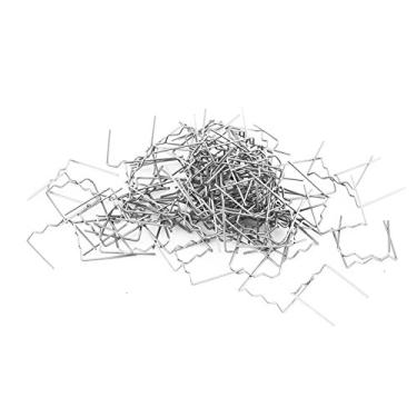 Imagem de Kit de solda de reparo de para-choques automotivos de aço inoxidável de 0,6 mm, para reparo de plástico, ponte de áreas rachadas para maior resistência (tipo S 0,6)