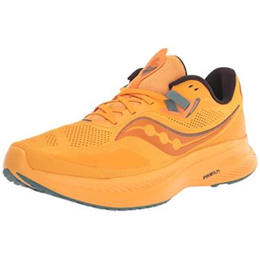 Imagem de Saucony Tênis de corrida masculino Guide 15, Ouro/pinheiro, 12