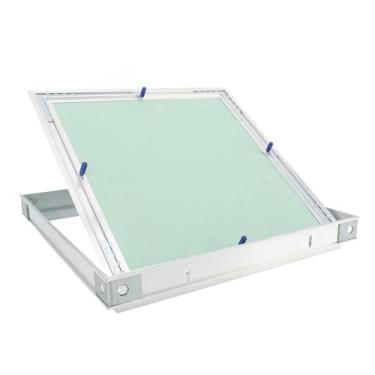 Imagem de Design Reforçado de Alta Resistência, Painel de Acesso de Placa de Gesso Com Estrutura de Alumínio Espesso Com Interface de Ventilação Versátil para Escritórios, Shoppings,