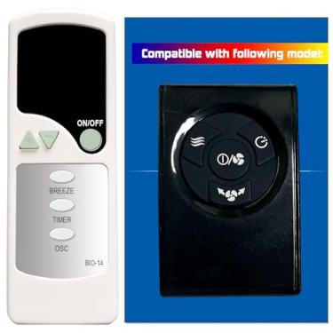Imagem de Controle remoto de substituição para ventilador de torre Bionaire BCH9214RE-BM BTF4010AR BT440RC BT410RC BT440RC-CN BT410RC-CN