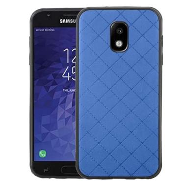 Imagem de ELISORLI Compatível com Samsung Galaxy J3 Orbit J 3 Star 2018 3J Achieves Capa de celular robusta fina de borracha TPU antiderrapante para Glaxay J3V V 3ª geração SM J337A J337V J337 mulheres homens