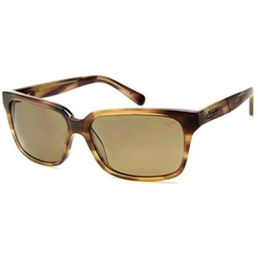 Imagem de Óculos de sol Kenneth Cole New York KC 7162 KC7162 50E marrom escurooutro marrom, Oculos Masculino