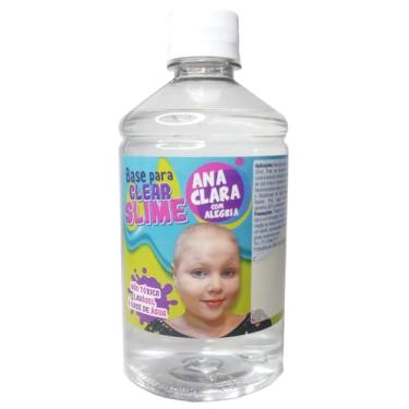 Imagem de Cola Transparente Slime Clear Base Ana Clara com Alegria 500g Diy Slime Diversão Ferias Sensorial Slime Massinha Meleca Geleca - Altezza