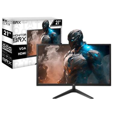 Imagem de Monitor BRX 21 Polegadas, LED, 60Hz, HDMI/VGA, Widescreen  , 21"