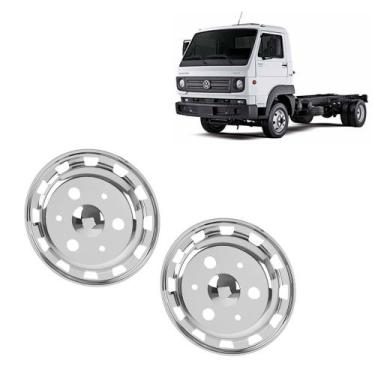 Imagem de Calota Dianteira Aro 17,5 s Rodoar p Volkswagen Ford - 2 Un - Fabbof