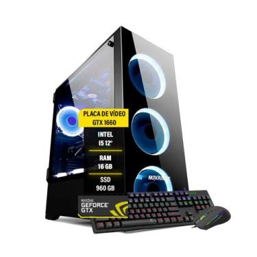 Imagem de PC GAMER I5 12º 16GB SSD 960 GTX 1660 Teclado e Mouse - AMORIMSHOP
