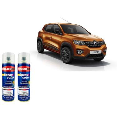 Imagem de Tinta Spray Automotiva Laranja Ocre Perol - EPR Renault 300ml + Spray 