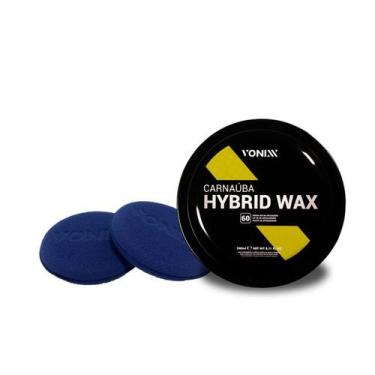 Imagem de Kit Polimento Vonixx Carnaúba Hybrid Wax Aplicador Espuma