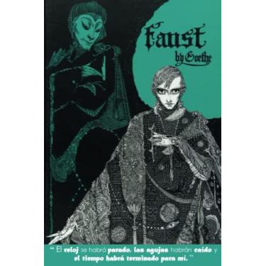 Imagem de Cuaderno de apuntes, bloc de notas original, elegante I Cuaderno de arte I Fausto Johann I Wolfgang von GoetheI Ilustraciones de Harry Clarke I Art ... decorados con arte, bloc de notas de arte)