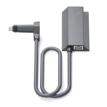 Imagem de Para Adaptador Ethernet Starlink, Adaptador de Rede Externa Ethernet Rj45 Gigabit Adaptador de Internet Via Satélite Para Geração 2