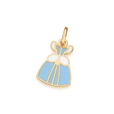 Imagem de Pingente banhado ouro 3x 24k 18k e 22k feminino infantil rommanel disn