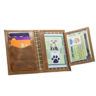 Imagem de Carteira Masculina Porta Cartão Em Couro Fino - Use young store, Caram