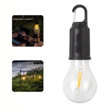 Imagem de Lampada Led Recarregavel USB Camping Casa 3 Modos Luz Quente - Novo Se