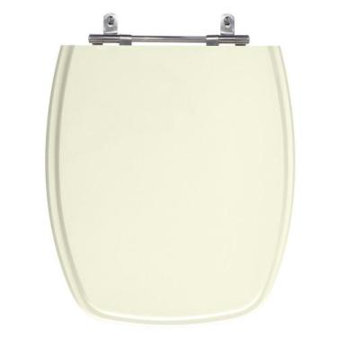 Imagem de Assento Sanitário Stylus Pergamon (Bege Claro) Tampa Para Vaso Celite 