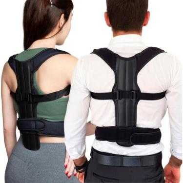 Imagem de Corretor Postural Unissex Masculino Feminino Ajustável - Ideal Produto